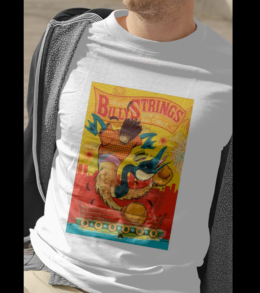 Billy Strings Boston MA July 21 2026 Greatest Show Of All Time Boxing Duck With Gloves T-Shirt