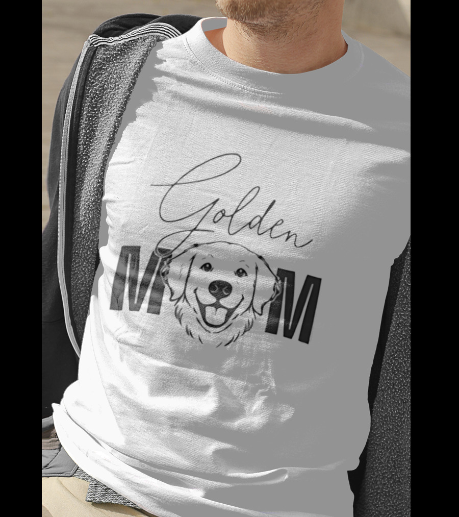 Golden Retriever Dog Mom T-Shirt