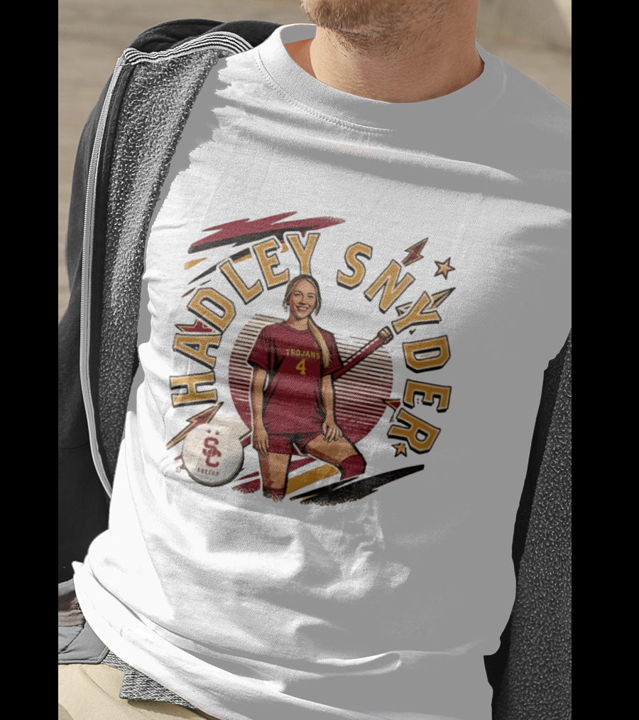 Hadley Snyder USC Trojans Soccer 4 T-Shirt