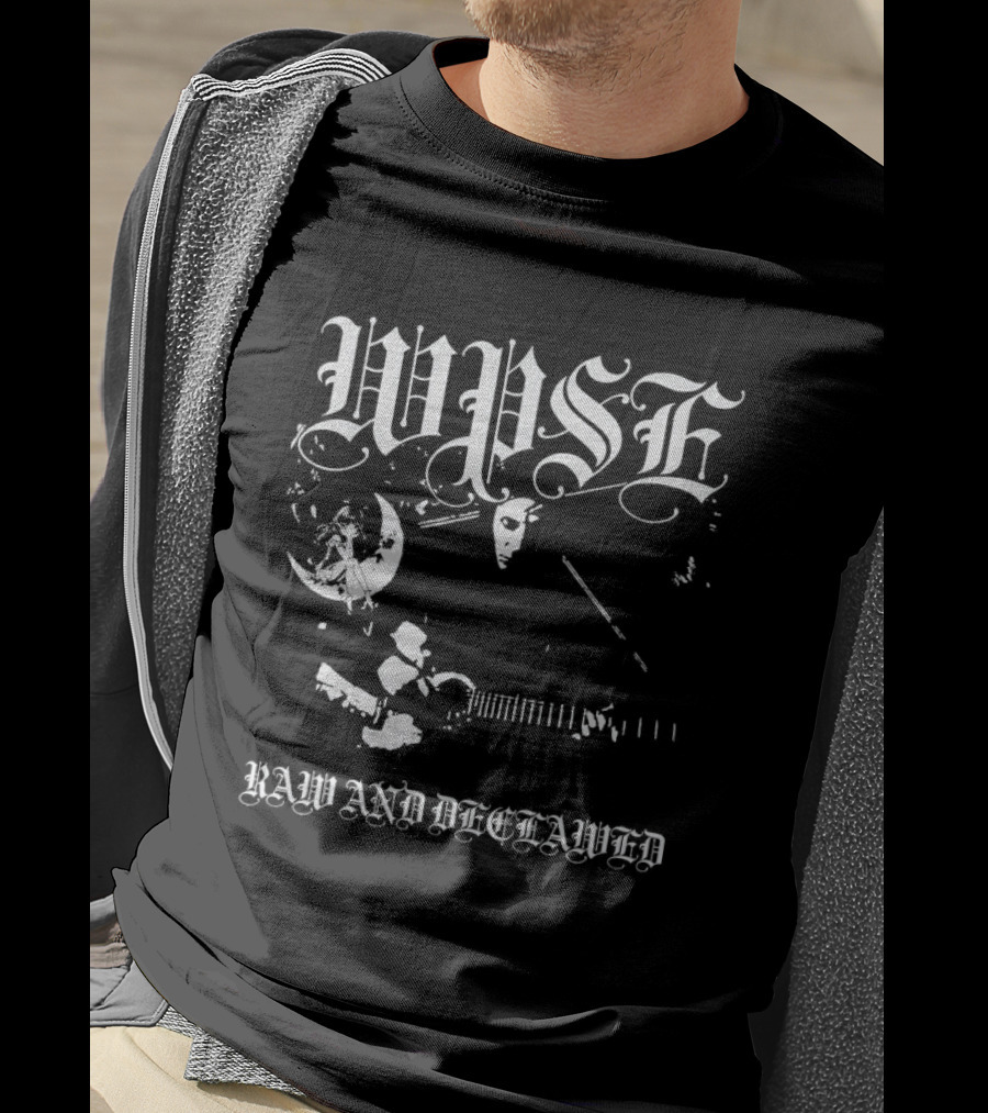 Wicca Phase Springs Eternal WPSG Raw And Declawed Mystical Onlooker Moon T-Shirt