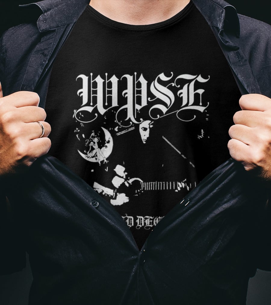 Wicca Phase Springs Eternal WPSG Raw And Declawed Mystical Onlooker Moon T-Shirt