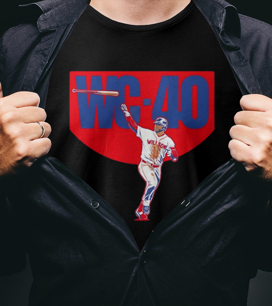 Willson Contreras WC 40 Boston Red Sox Baseball MLB 2026 T-Shirt