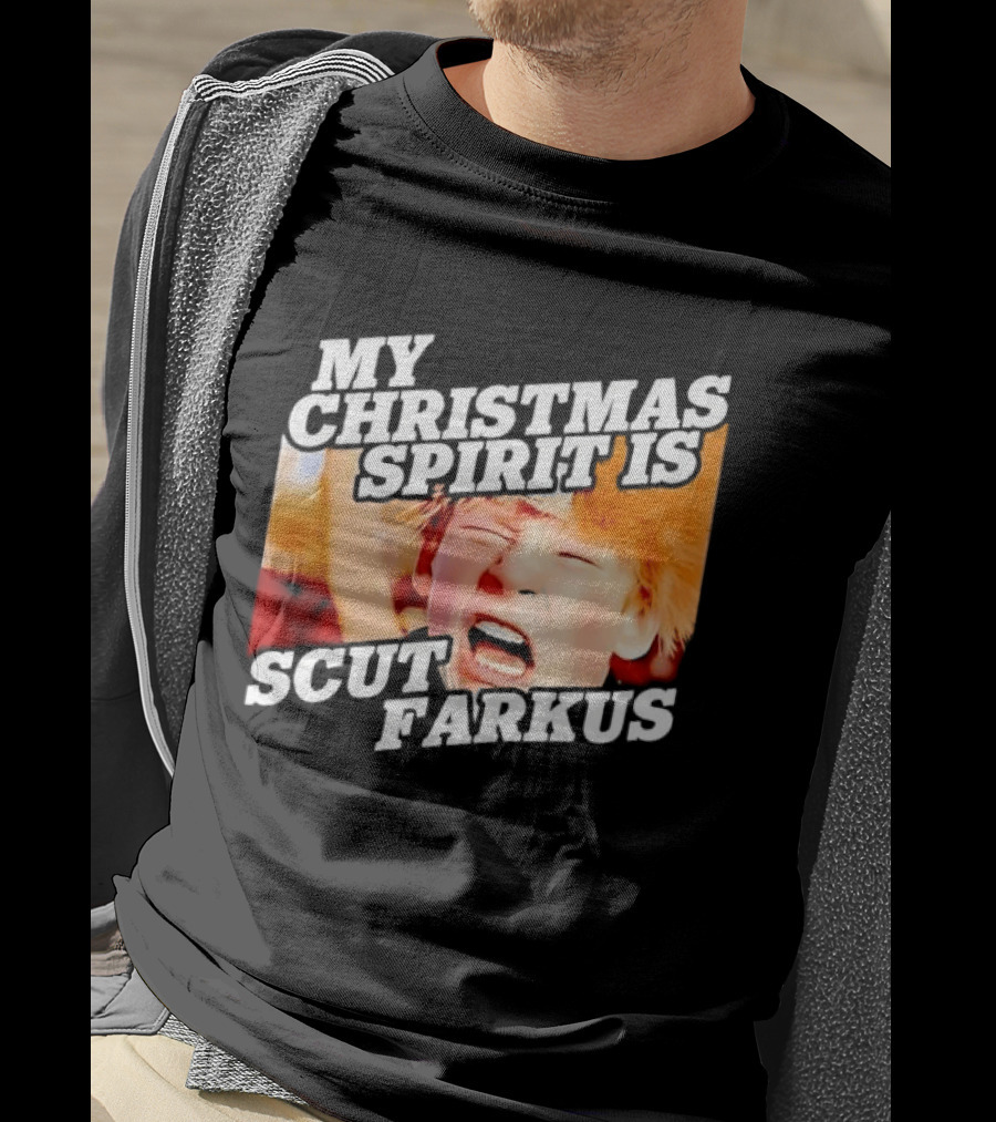 A Christmas Story My Christmas Spirit Is Scut Farkus T-Shirt