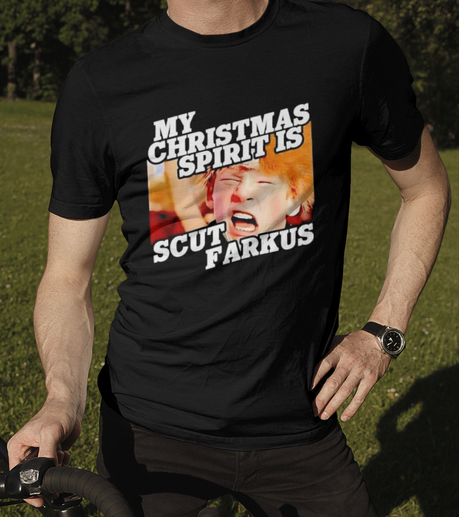 A Christmas Story My Christmas Spirit Is Scut Farkus T-Shirt