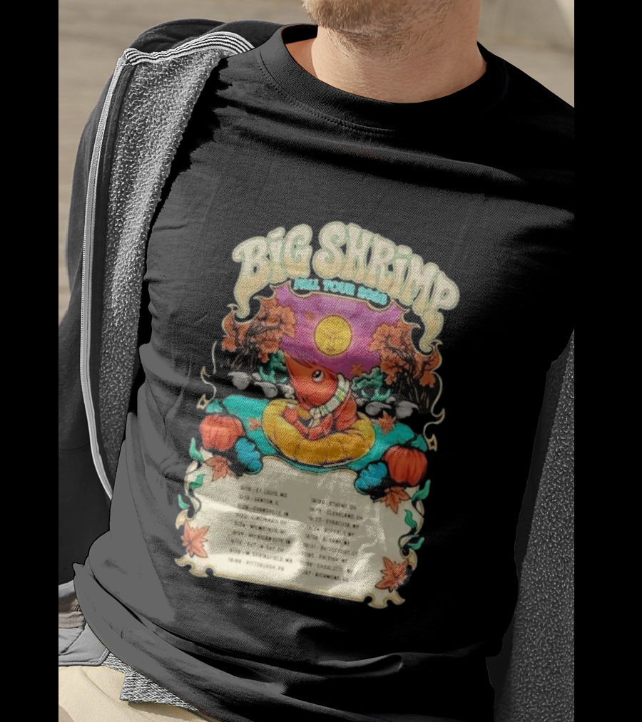 Big Shrimp Fall Tour 2026 Dates T-Shirt