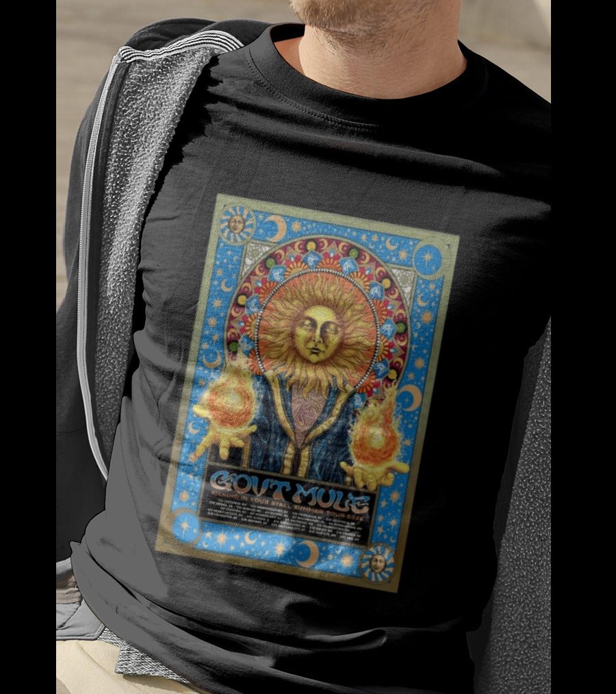 Gov't Mule Kicking In Your Stall Summer Tour 2026 Sun Fire T-Shirt