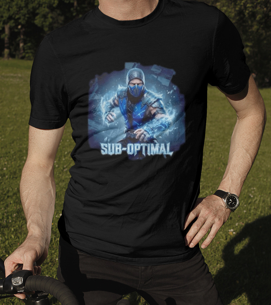 Sub Optimal Ice Ninja Action Pose T-Shirt