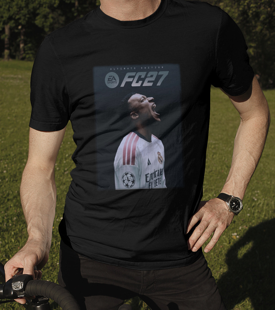 EA Sports FC 27 Ultimate Edition Kylian Mbappé Real Madrid Fútbol Club 2023 T-Shirt