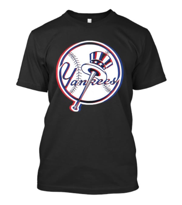 New York Yankees MLB 2026 Glitch Yankees Baseball T-Shirt