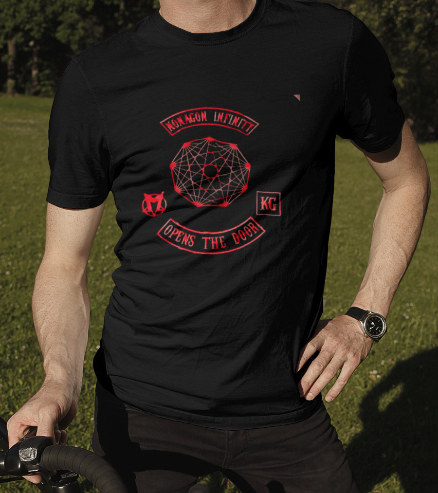 Nonagon Infinity Opens The Door KG Lizard Wizard T-Shirt