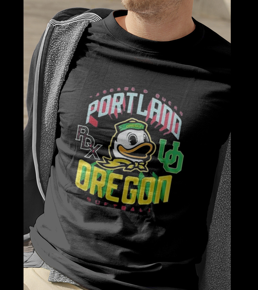 Portland PDX Cascade Ducks Oregon Softball 2026 T-Shirt