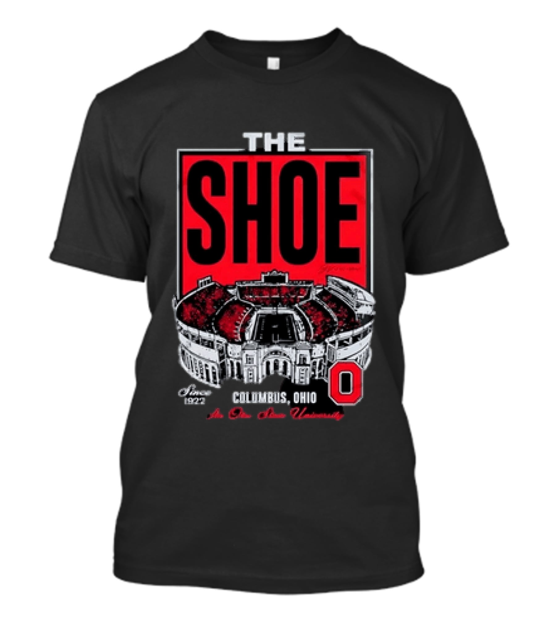 The Shoe Ohio Stadium Columbus Ohio Est 1922 The Ohio State University T-Shirt