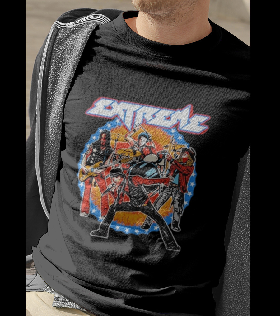 Extreme Band With 2026 World Tour Tin Man T-Shirt