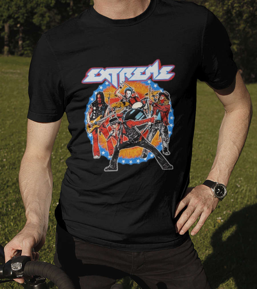 Extreme Band With 2026 World Tour Tin Man T-Shirt