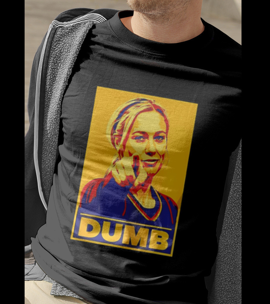 Sophia Cunningham Dumb Woman Pointing Her Finger T-Shirt