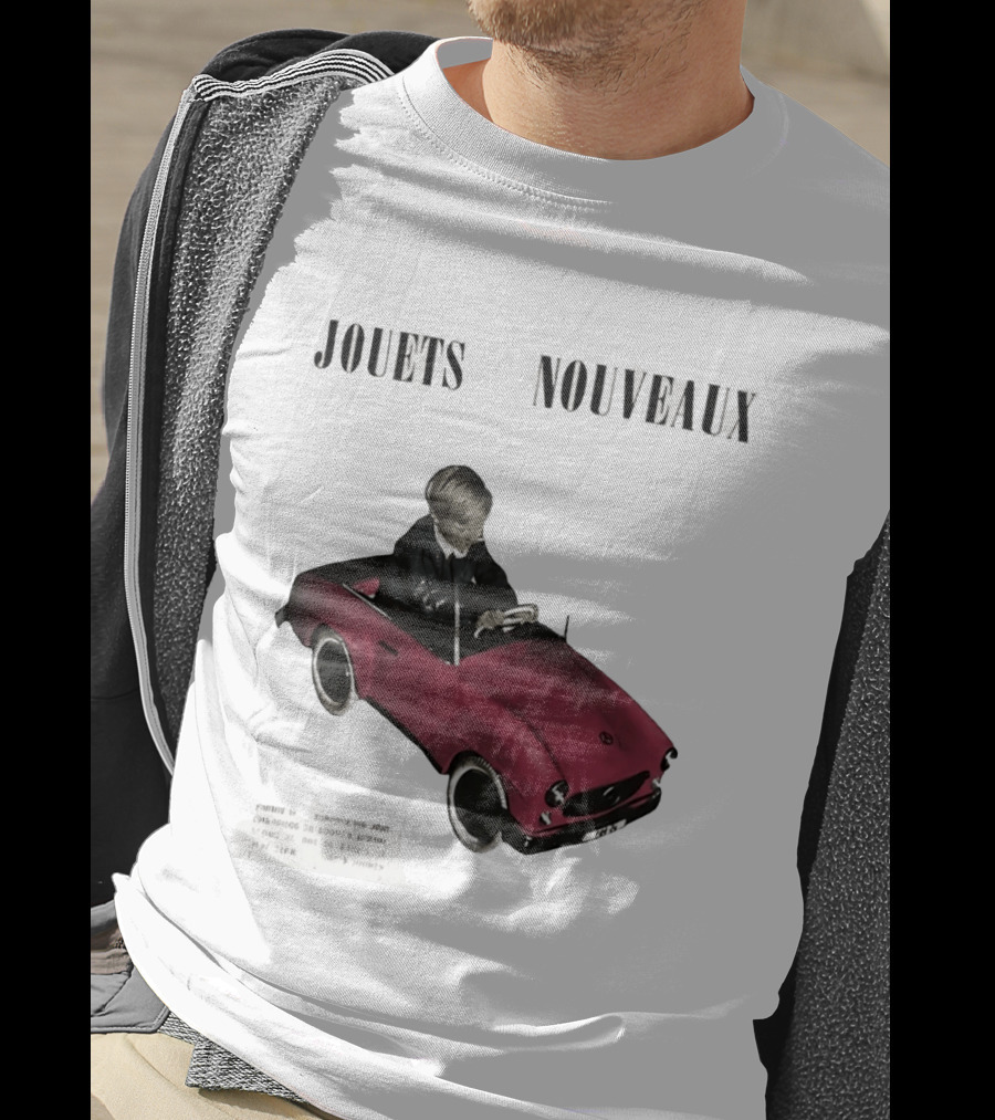 Jouets Nouveaux Vintage Car Child Paris Image T-Shirt