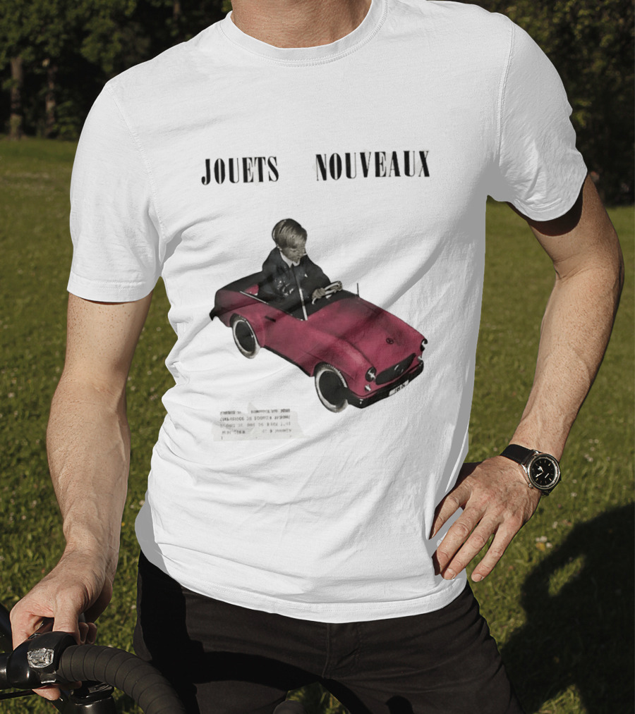 Jouets Nouveaux Vintage Car Child Paris Image T-Shirt