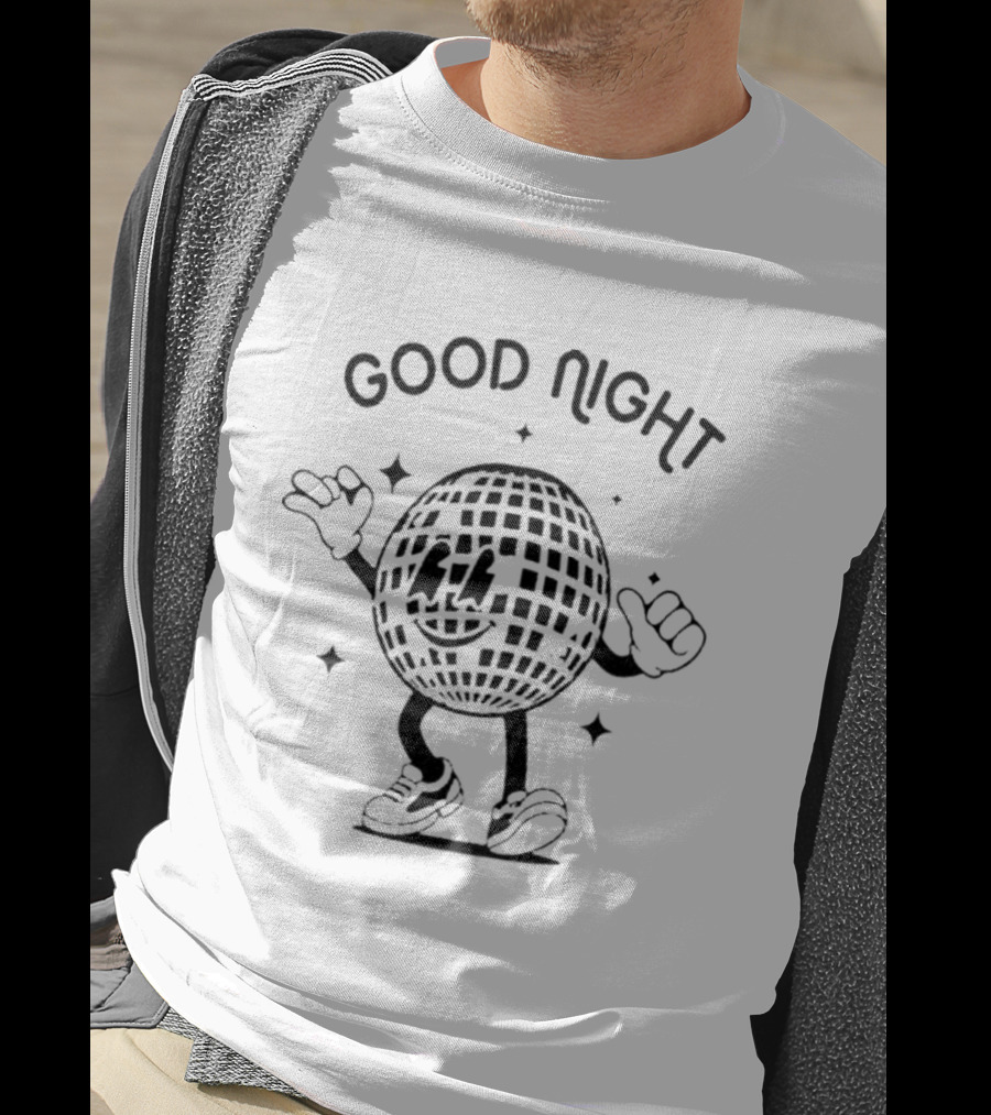 Good Night Dancing Disco Ball T-Shirt