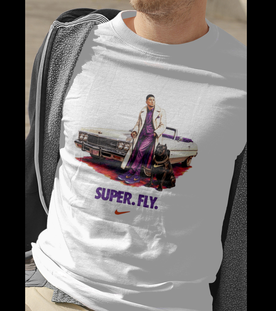 Devin Booker Super Fly Chevrolet Caprice Nike T-Shirt