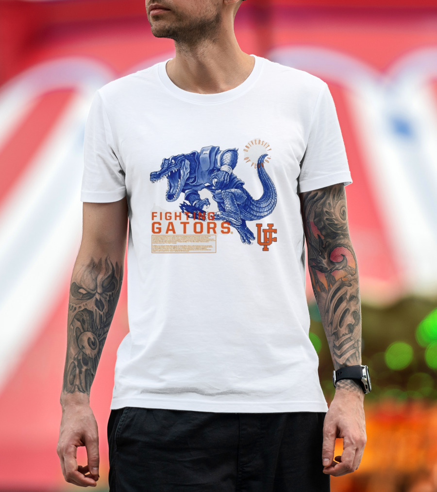 University Of Florida Fighting Gators History Of The Gator T-Shirt