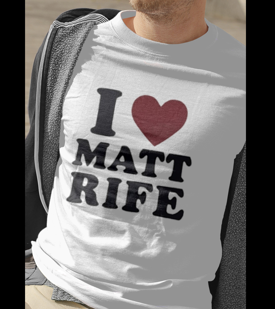 I Love Matt Rife Heart T-Shirt