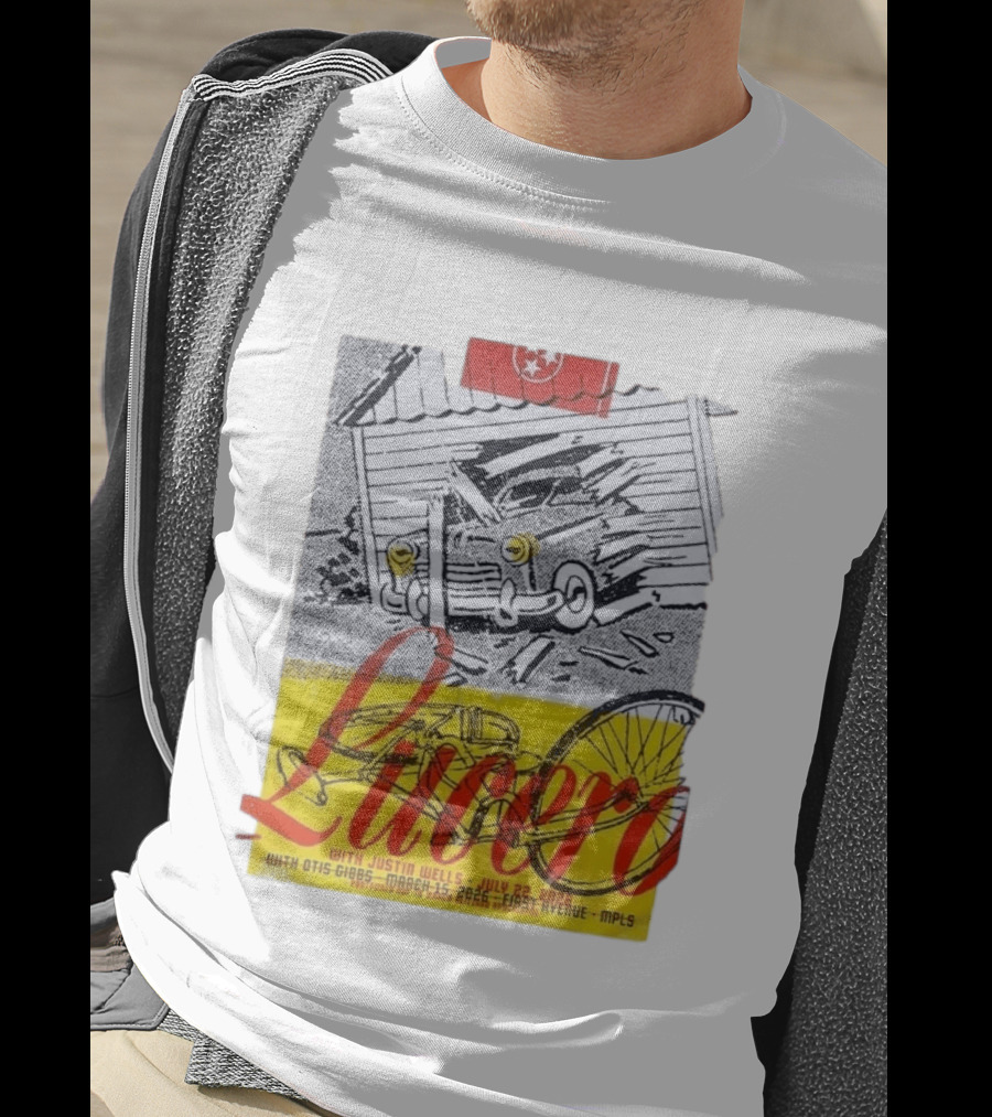 Lucero 20th Anniversary With Justin Wells July 2026 First Avenue MPLS T-Shirt
