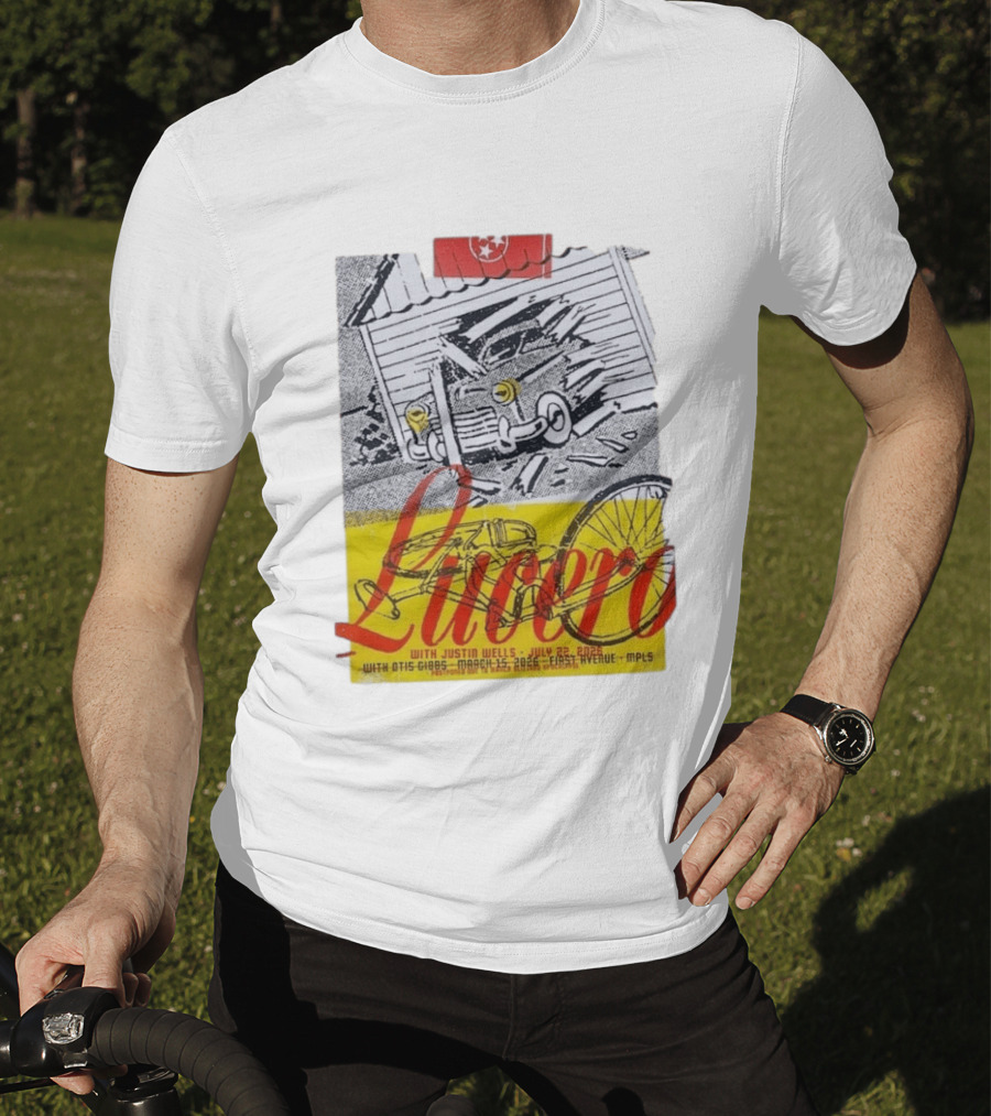 Lucero 20th Anniversary With Justin Wells July 2026 First Avenue MPLS T-Shirt