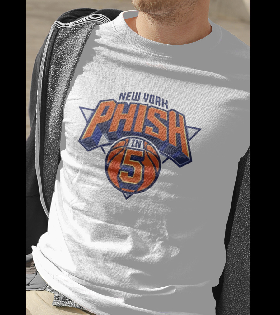 New York Phish Basketball Sports In 5 T-Shirt