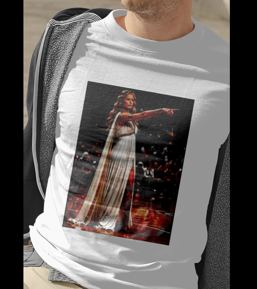 Sophia Cunningham WNBA Goddess Pointing Her Finger Basketball Victory Empowerment T-Shirt