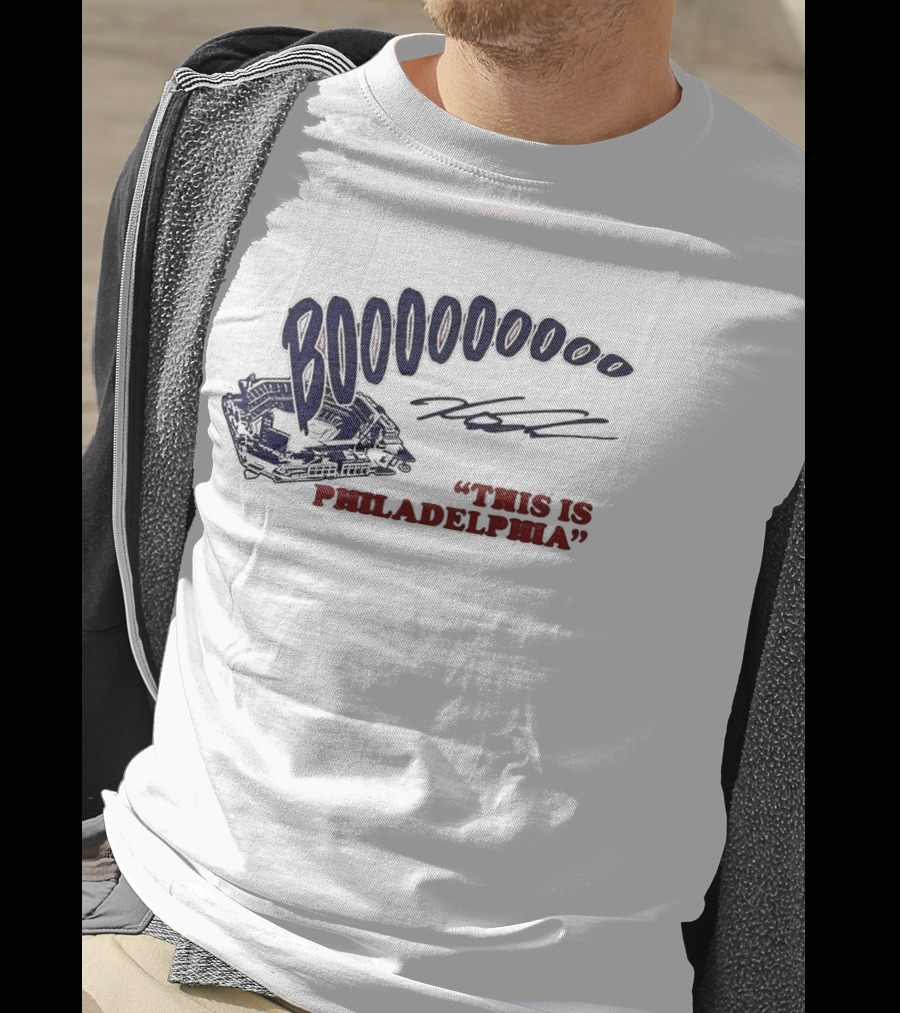 BOOOO This Is Philadelphia Kyle Schwarber Philadelphia Phillies Baseball T-Shirt