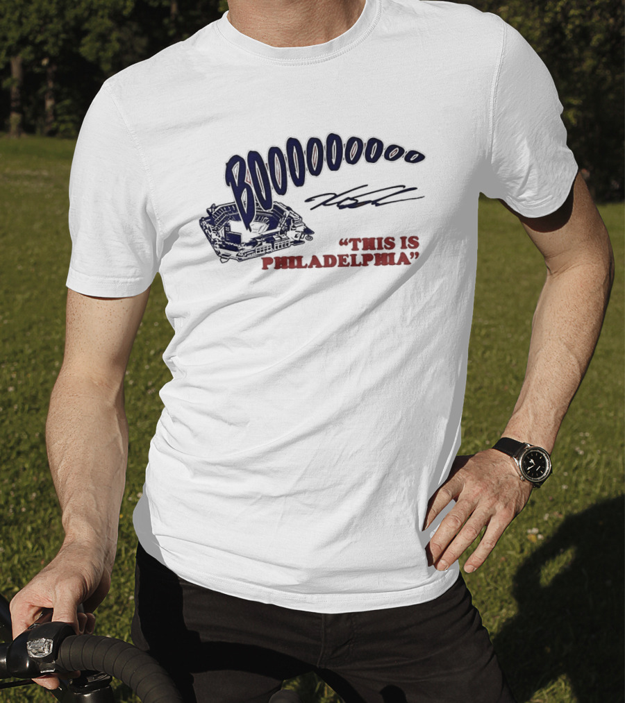 BOOOO This Is Philadelphia Kyle Schwarber Philadelphia Phillies Baseball T-Shirt