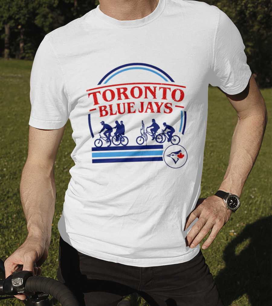 Toronto Blue Jays Stranger Things Bike Crew MLB 2026 T-Shirt