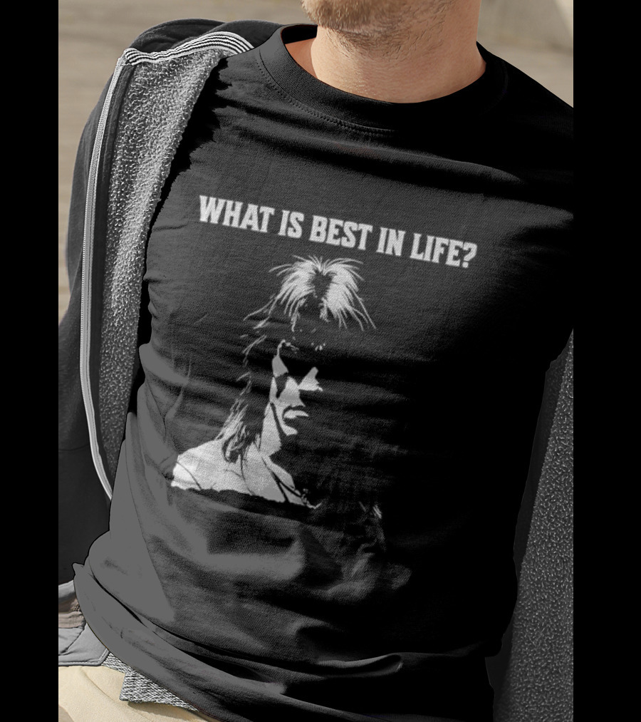 What Is Best In Life Conan The Barbarian T-Shirt