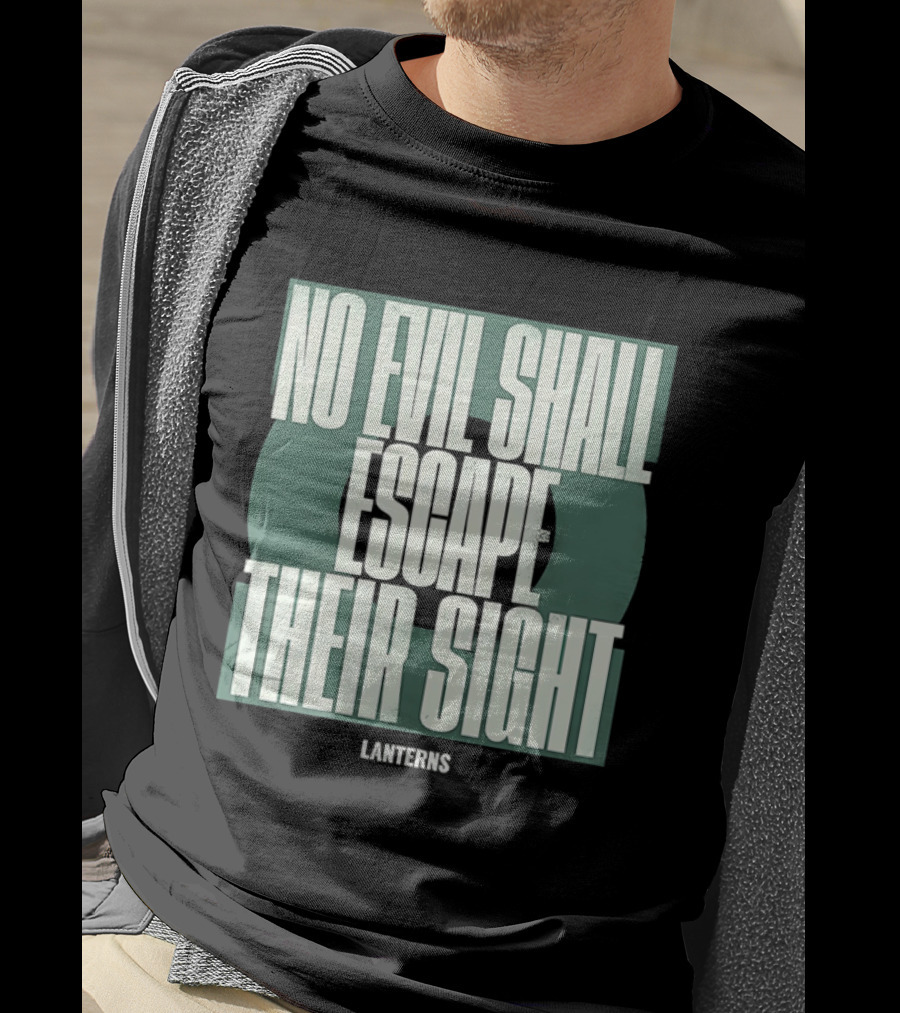 No Evil Shall Escape Their Sight Lanterns T-Shirt