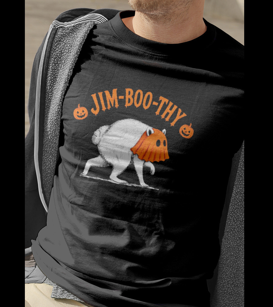 Jim Boo Thy Trash Panda Ghost Raccoon Halloween Meme T-Shirt