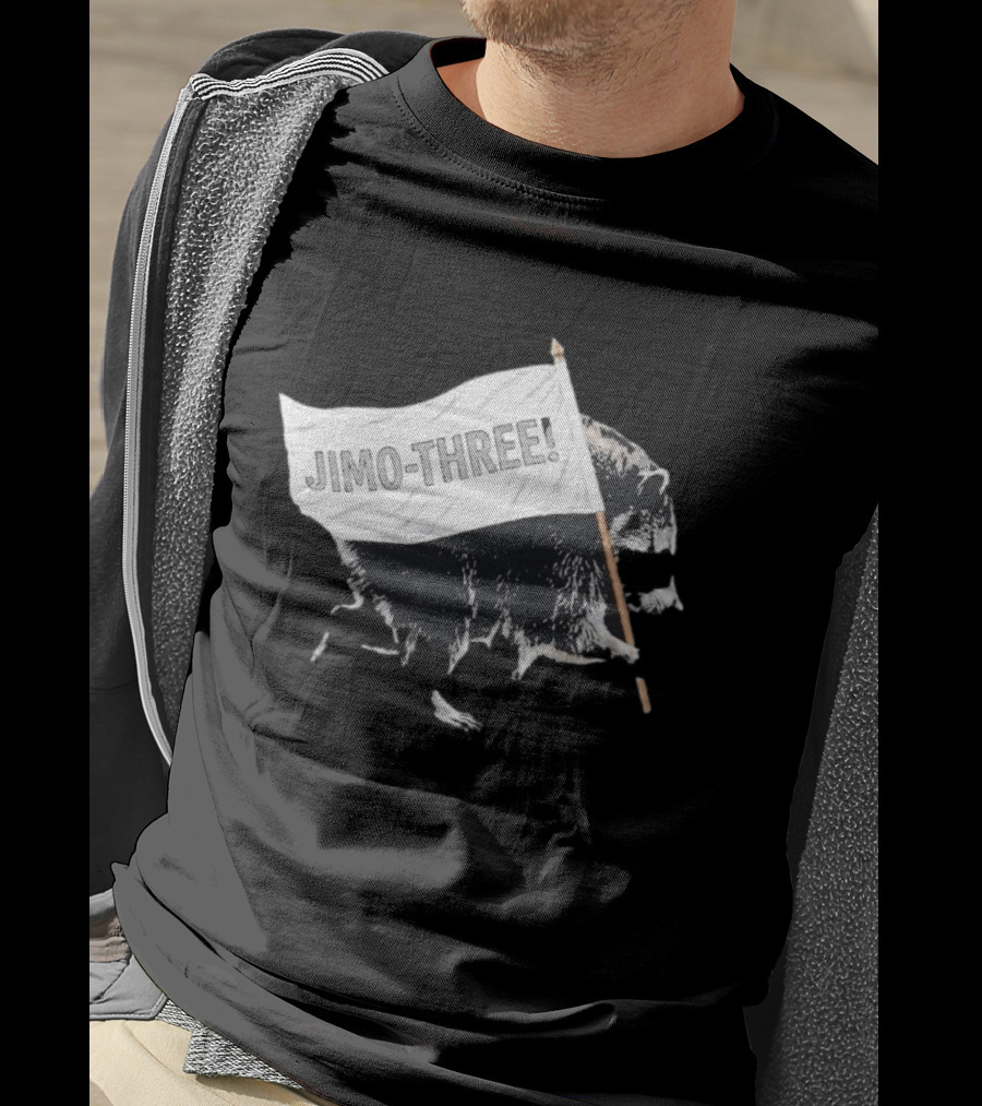 Jimothy Raccoon Seattle Storm Jimo Three Flag T-Shirt
