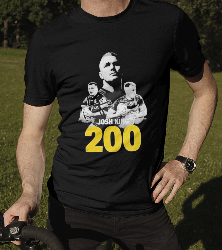 Josh King 200 Rugby Milestone T-Shirt