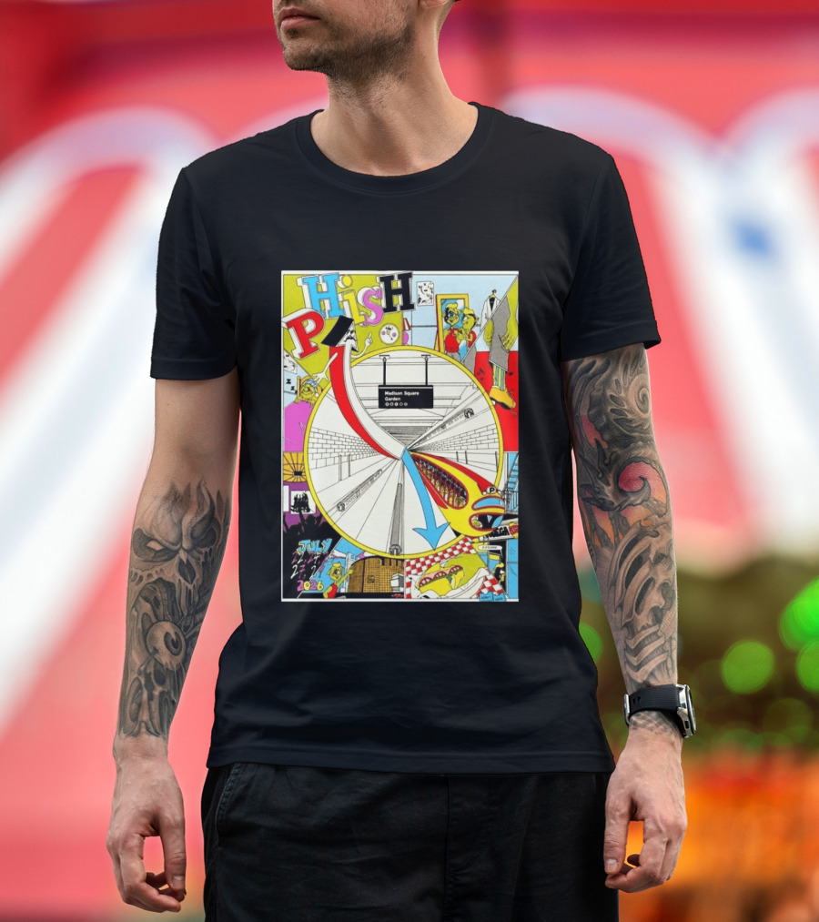 Phish Madison Square Garden NYC July 22 24 25 27 29 2026 T-Shirt