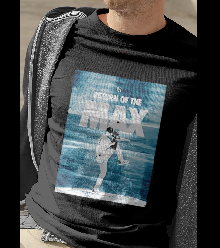 Return Of The Max Fried New York Yankees 54 MLB Pitching Action T-Shirt