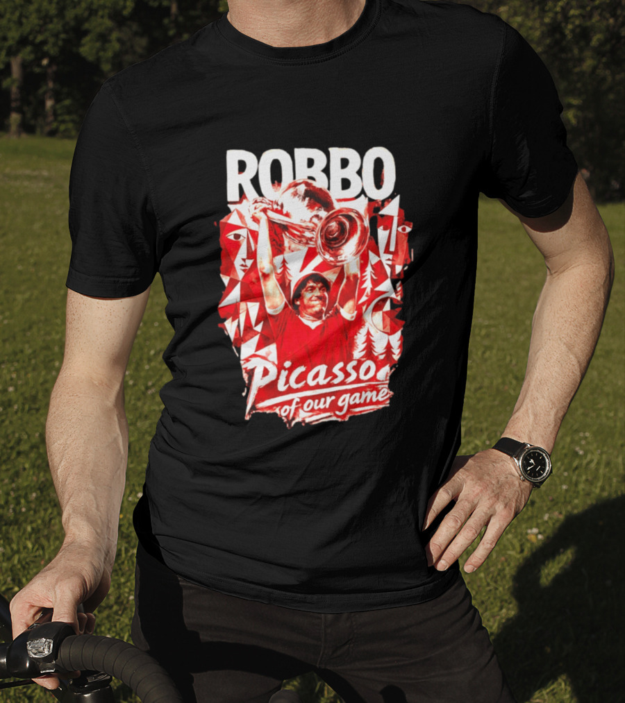 Robbo Picasso Of Our Game Nottm Forest Triumph Celebration T-Shirt