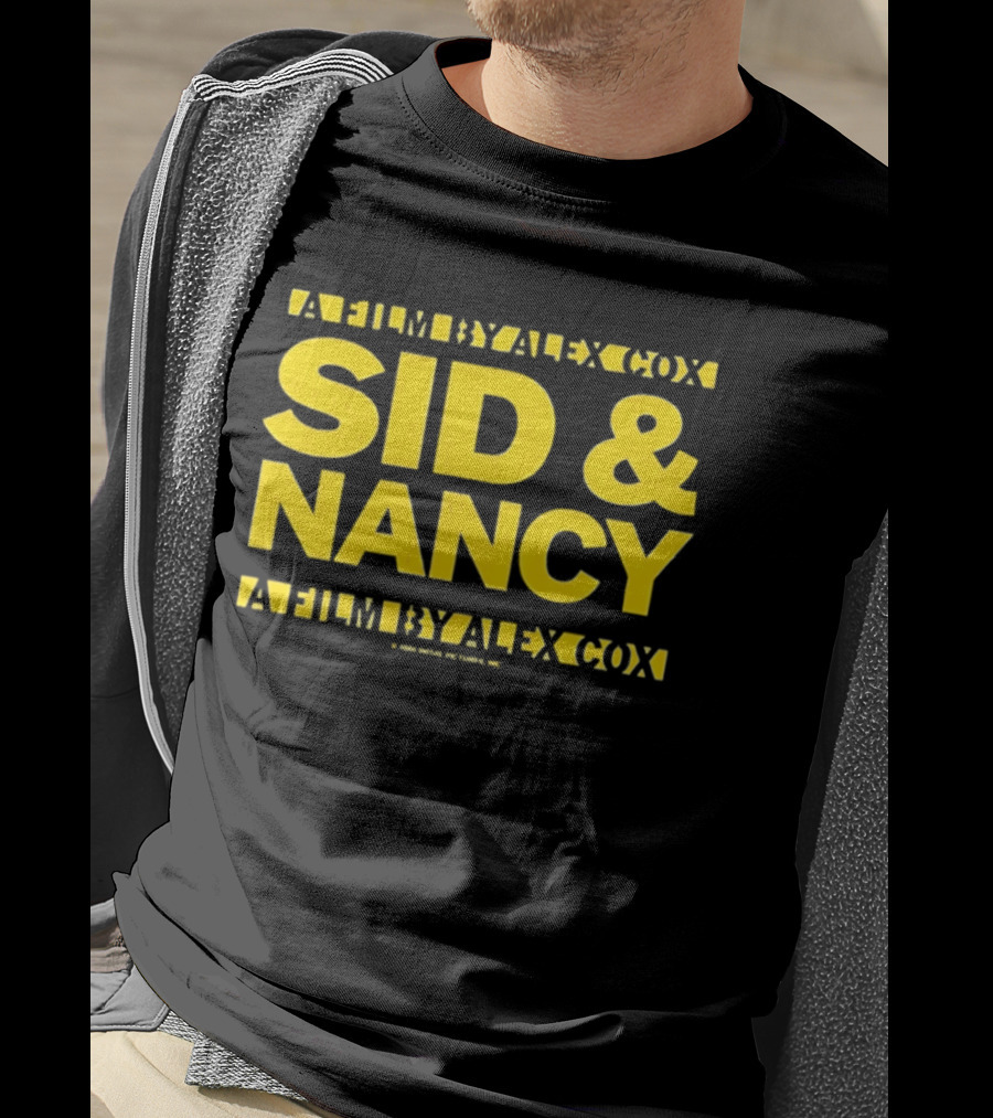Sid & Nancy Movie Promo Yellow T-Shirt