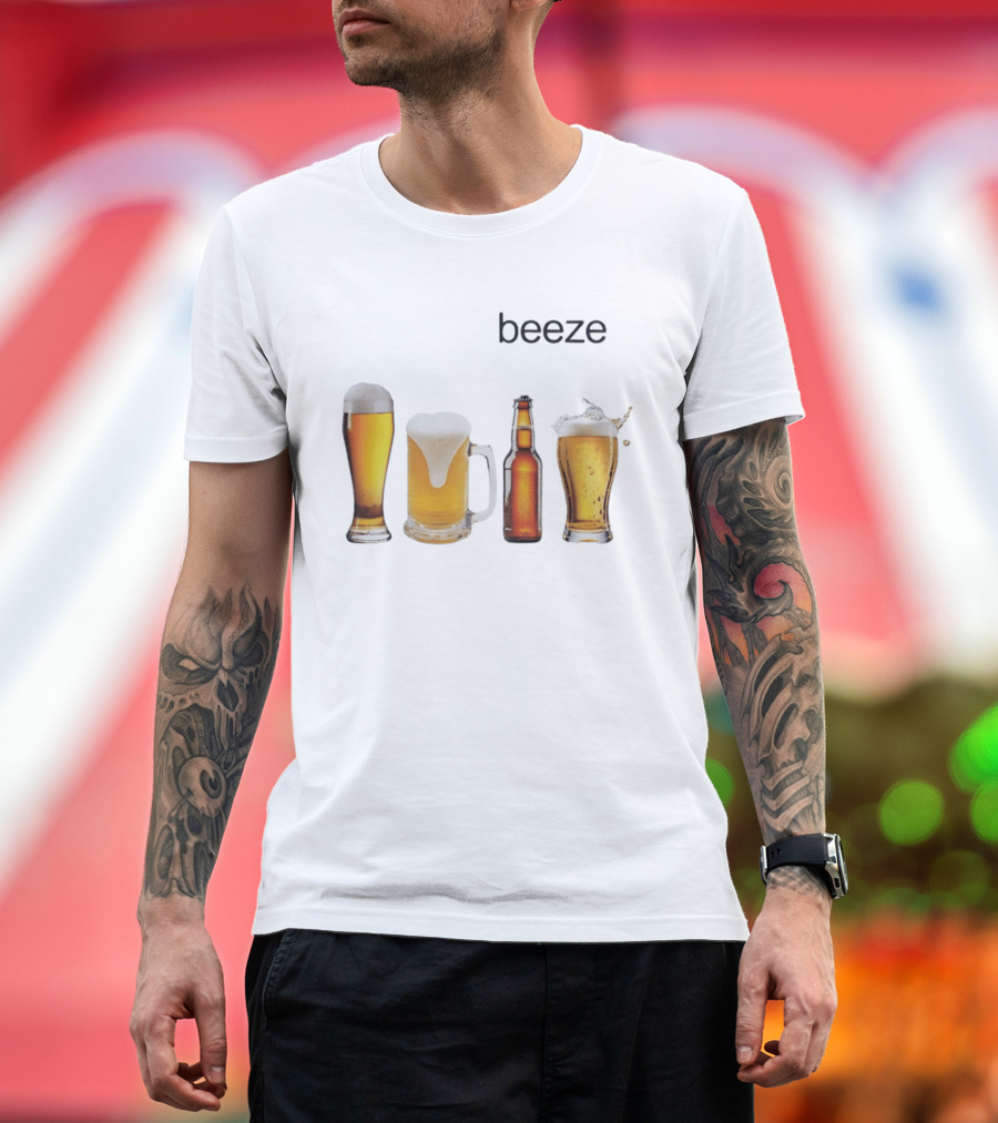 Beeze Beer Collection Lager Pilsner T-Shirt