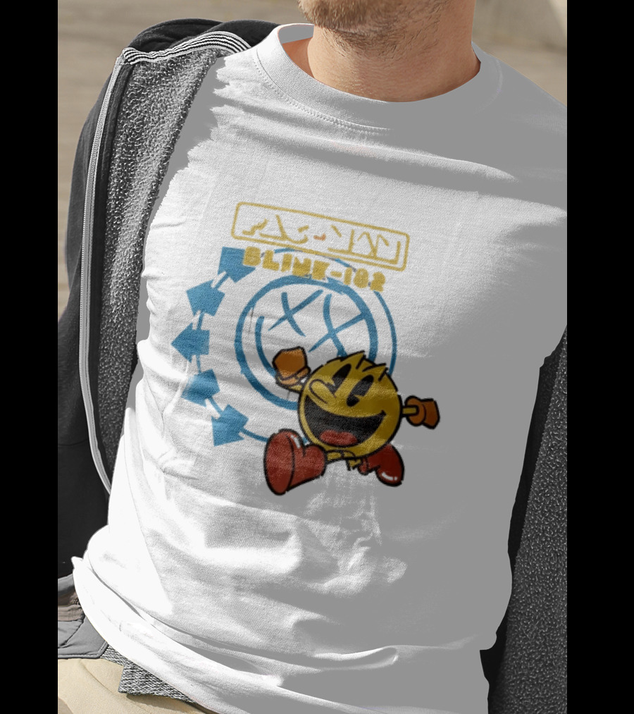 Pac Man Blink 182 San Diego Comic Con 2026 Collaboration T-Shirt