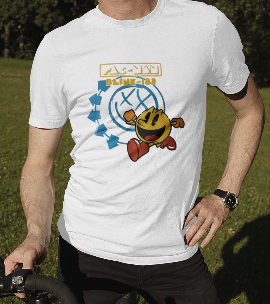 Pac Man Blink 182 San Diego Comic Con 2026 Collaboration T-Shirt