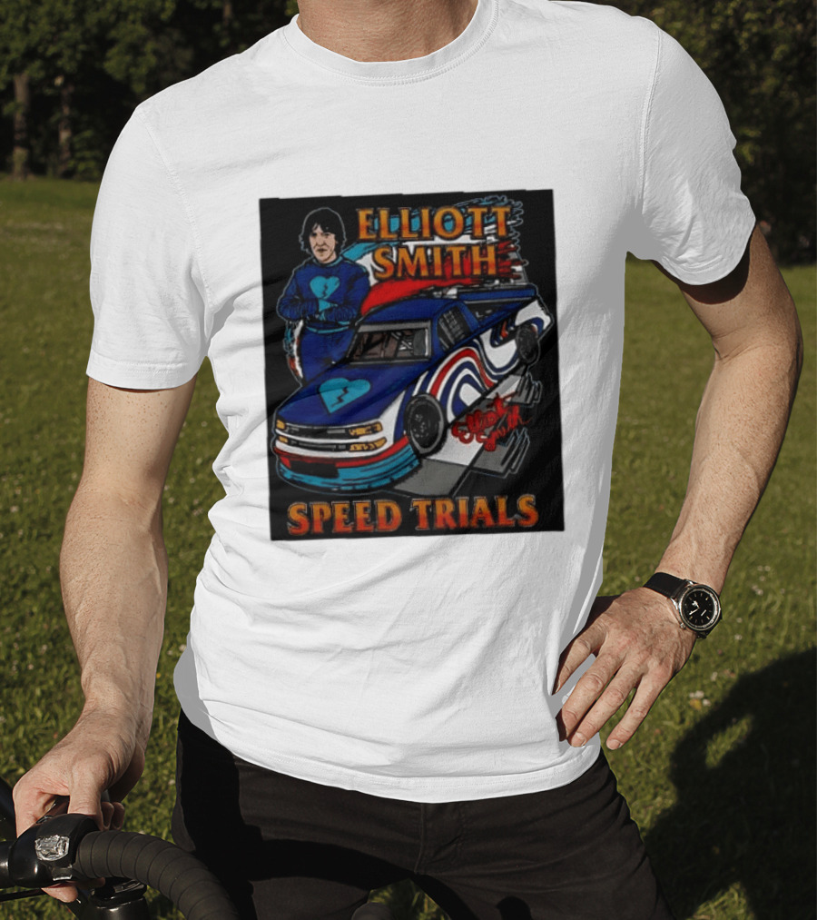 Elliott Smith Speed Trials Racing Car T-Shirt