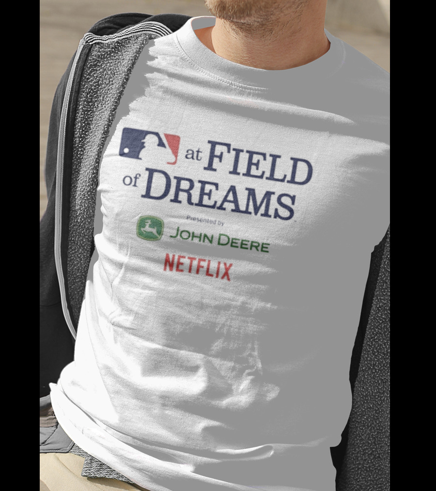 MLB At Field Of Dreams 2026 Presented By John Deere Netflix T-Shirt