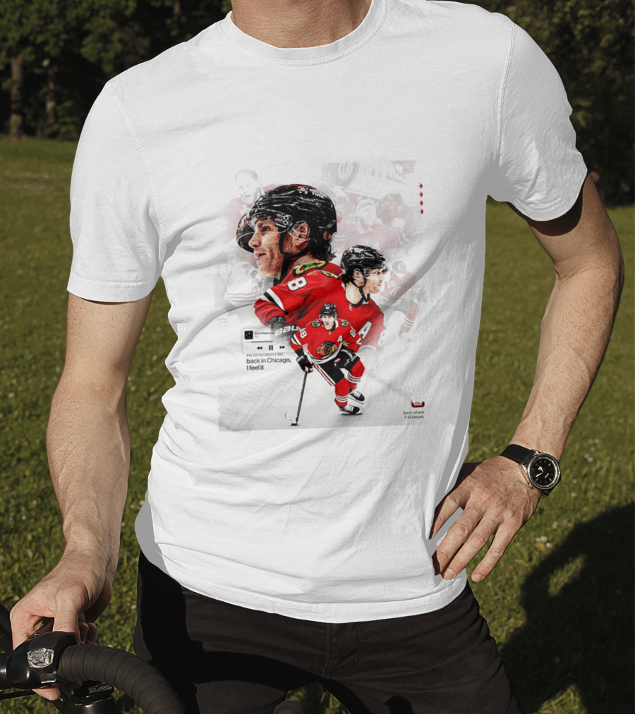 Patrick Kane Chicago Blackhawks Back Where It All Began End Of Beginning 88 T-Shirt