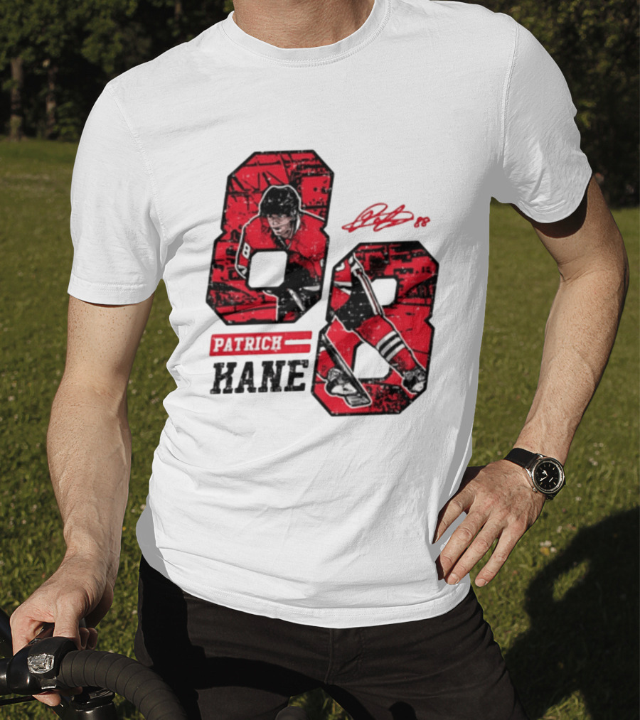 Patrick Kane Chicago Blackhawks 88 Comic Style Collaboration T-Shirt