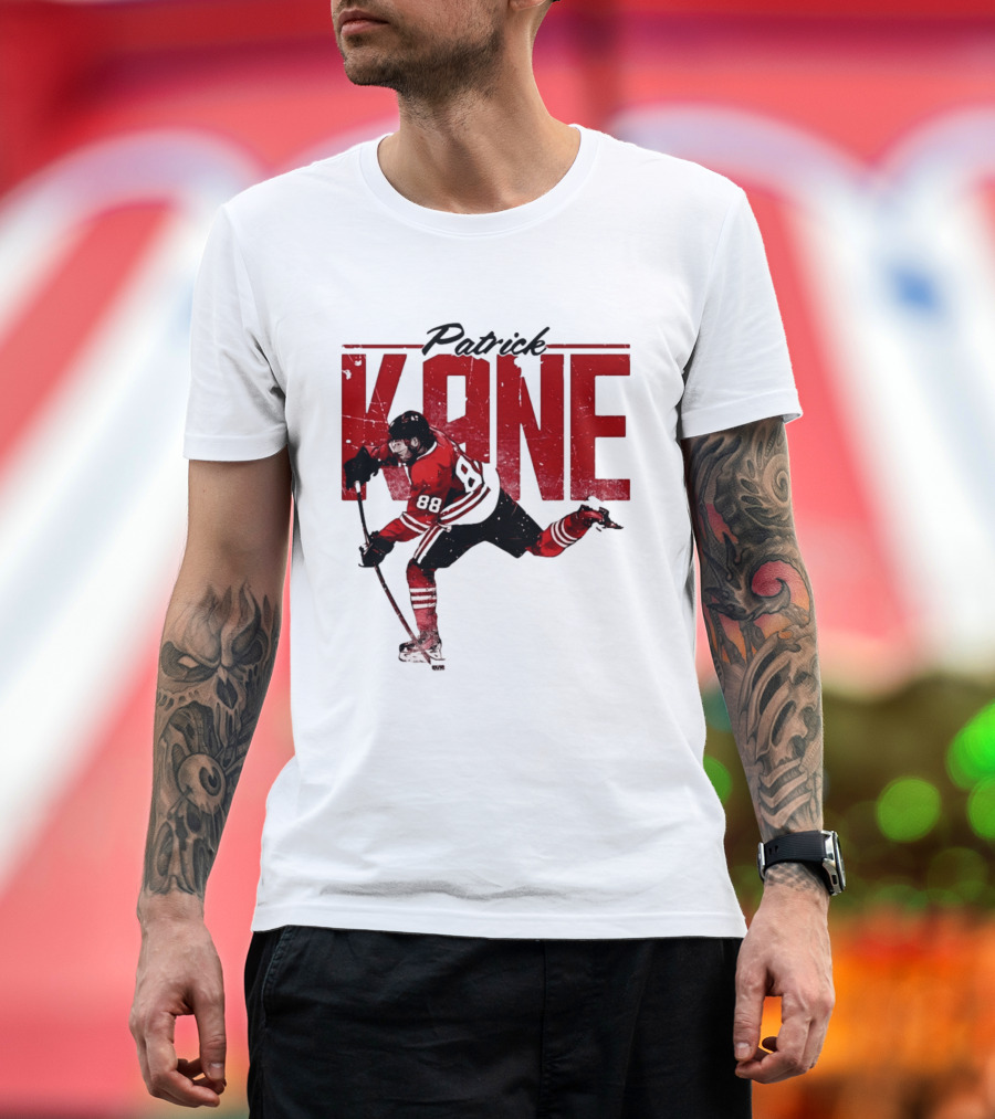 Patrick Kane 88 Chicago Blackhawks Hockey Player T-Shirt