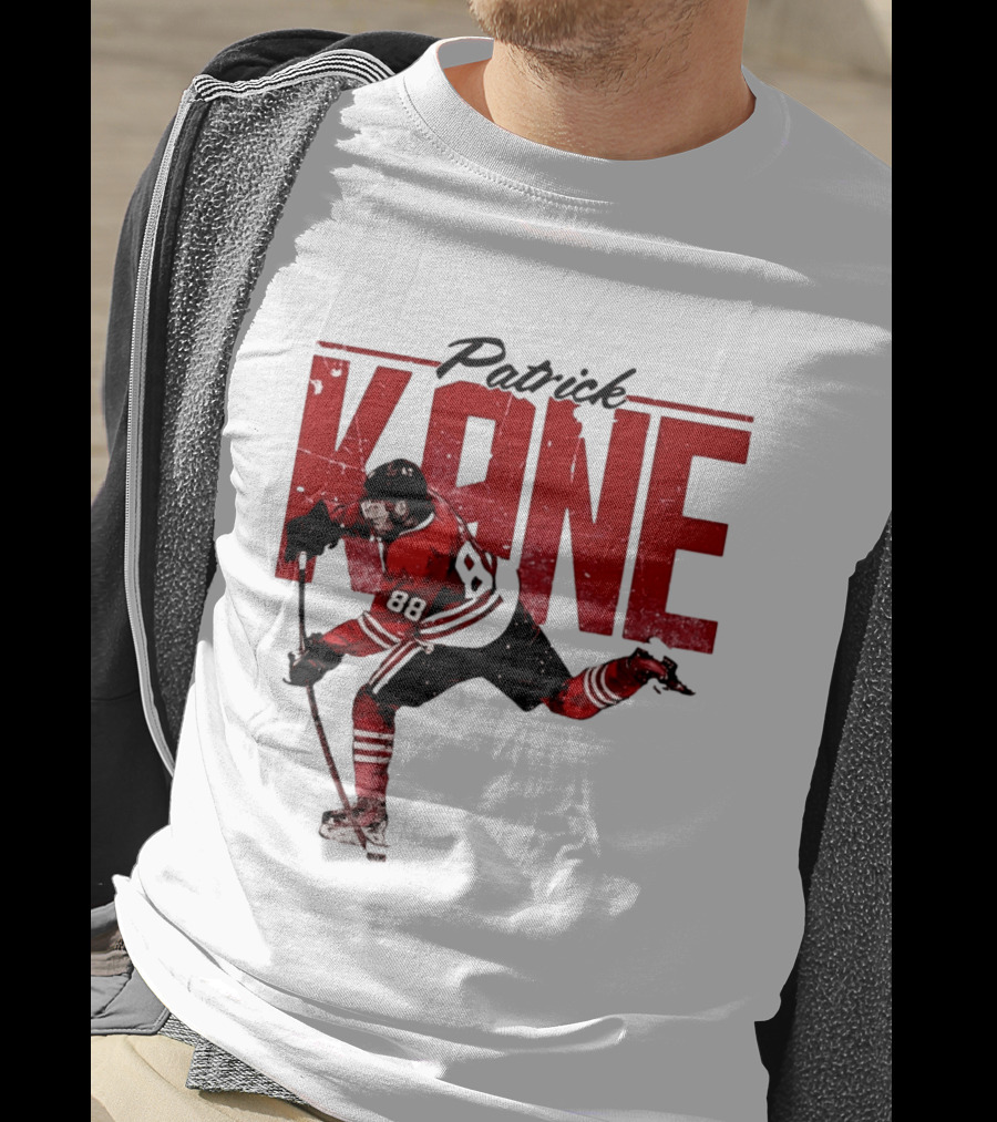Patrick Kane 88 Chicago Blackhawks Hockey Player T-Shirt